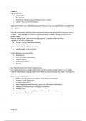 Samenvatting Business Administration - Theory & Design (Wilmott) -  Strategy and Organisation (6011P0203Y)