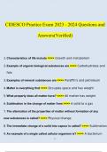 CIDESCO Practice Exam Questions and Answers (2023 / 2024) (Verified Answers)