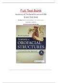 Test Bank for Anatomy of Orofacial Structures 8th Edition by Brand Complete Guide