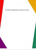 ATI RN Comprehensive Predictor Exam.