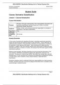 Derivative Classification Latest Study  Guide Solutions With Latest Updates
