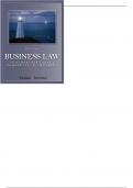 Test Bank For Business Law Principles For Today's Commercial Environment  3rd Edition by David P. Twomey 