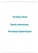 Trabajo final de Epuli Odontoma en Patología Quirúrgica