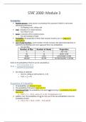 Class notes for STAT 2000 Module 3
