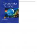 Test Bank For Economics for Today 7th Edition by Irvin B. Tucker 