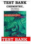 Chemistry, 10th Edition, Steven S. Zumdahl, Susan A. Zumdahl, Donald J. DeCoste Test Bank.
