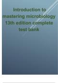 Exam (elaborations) Registered Nurse  Educator  Microbiology