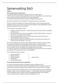 Summary Strategy & Organization Chapter 1 - 7 UvA Business Adminstration Midterm