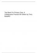 Test Bank For Primary Care, A Collaborative Practice 5th Edition by Terry Buttaro.pdf