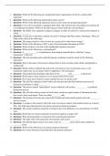 BIOL 251 W16 Comprehensive Final Exam (75- Questions and Answers) American Public