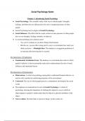 Introduction to Research Methodology, Personality Psychology and Social Psychology Notes