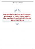 Drug Regulation, Actions, and Responses Workman & La Charity; Understanding Pharmacology;Essentials