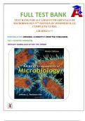 TEST BANK FOR ALCAMOS FUNDAMENTALS OF MICROBIOLOGY 9TH EDITION BY POMMERVILLE| COMPLETE GUIDE|GRADED A++