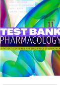 Test Bank for Pharmacology A Patient-Centered Nursing Process Approach 11th Edition By Linda E. McCuistion All Chapters