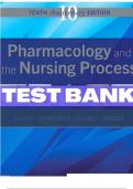 Test Bank for Pharmacology and the Nursing Process 10th Edition By Linda Lilley, Shelly Collins, Julie Snyder Chapter 1-58 All Chapters included