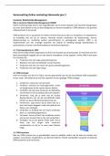 Samenvatting Online  marketing Edubook CE E-marketing (NL) 2023/2024