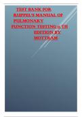 TEST BANK FOR RUPPEL’S MANUAL OF PULMONARY FUNCTION TESTING 11 TH EDITION BY MOTTRAM.pdf