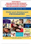 CHILD AND ADOLES- CENT PSYCHIATRY  A Companion to Dulcan’s Textbook of  Child and Adolescent Psychiatry (9781615371150)