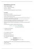 Repeated Measures lectures notes