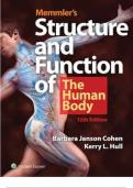 TEST BANK MEMMLERS STRUCTURE AND FUNCTION OF THE HUMAN BODY 12TH EDITION UPDATED AND COMPLETE BY BARBARA