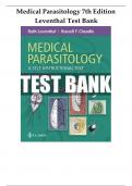 TEST BANK for Medical Parasitology, 7th Edition by Ruth Leventhal; Russell F. Cheadle | Verified Chapter's 1 - 11 | Complete Newest Version