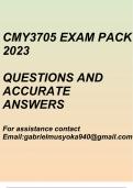 Victimology(CMY3705 Exam pack 2023)