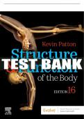 Test Bank For Structure & Function Of The Body, 16th - 2020 All Chapters - 9780323597791