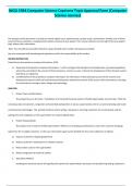 WGU C964 Computer Science Capstone Topic Approval Form (Computer Science courses)