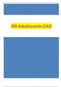 RN Adolescents EAQ