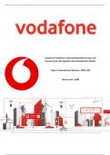 Analysis of Vodafone’s internationalisation process into Germany from the Uppsala Internationalisation Model