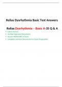 Relias Dysrhythmia Basic Test Answers 2023 Dysrhythmia – Basic A -35 QA