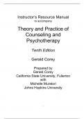 Theory and Practice of Counseling and Psychotherapy, Enhanced 10th Edition by Gerald Core