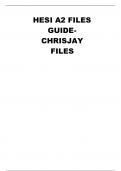 HESI A2 FILES  GUIDECHRISJAY  FILES