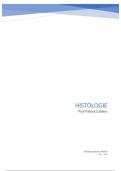 Samenvatting -  Cytologie en histologie : DEEL HISTOLOGIE (D001082A)