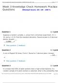 MATH302 Week 3 Knowledge Check Homework Practice Questions