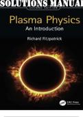 SOLUTIONS MANUAL for Plasma Physics An Introduction 2nd Edition by  Fitzpatrick Richard.