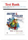 Test Bank - Anatomy and Physiology, 11th Edition (Patton, 2023), Chapter 1-48 | All Chapters