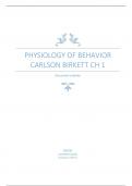  PHYSIOLOGY OF BEHAVIOR 13TH EDITION BY CARLSON