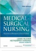Test Bank for Lewis &Bucher’s Textbook of Medical-Surgical-Nursing-10th-Edition.