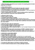 MED SURG HESI V2 QUESTIONS AND ANSWERS