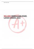 NSG 6005 WEEK 6 CASE STUDY LATEST UPDATE 2024