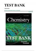 Test Bank for Chemistry 9th edition by Steven S. Zumdahl, Susan A. Zumdahl ISBN 9781133611097 | Chapter 1-22 Complete Guide A+