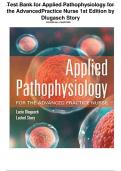 Test Bank for Applied Pathophysiology for the AdvancedPractice Nurse 1st Edition by Dlugasch Story,