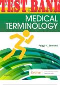 Quick & Easy Medical Terminology 9th Edition Test Bank