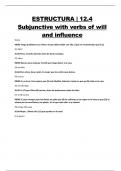 ESTRUCTURA | 12.4 Subjunctive with verbs of will and influence 2024
