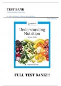 Test Bank For Understanding Nutrition 16th Edition by Ellie Whitney, Sharon Rady Rolfes||ISBN NO:10,0357447514||ISBN NO:13,978-0357447512||All Chapters||Complete Guide A+
