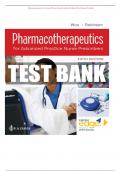 Test Bank Pharmacotherapeutics for Advanced Practice Nurse Prescribers 5th Edition Test Bank - Chapter 1-55 | Complete Guide 2022..........@Recommended                       