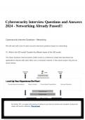 Cybersecurity Interview Questions and Answers 2024 - Networking Already Passed!!