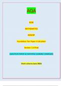 AQA  AQA GCSE MATHEMATICS 8300/3F Foundation Tier Paper 3 Calculator Version: 1.0 Final *jun2383003F01* IB/M/Jun23/E7 8300/3F / QUESTION PAPER & MARKING SCHEME/ [MERGED]