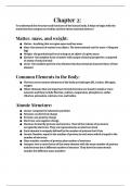 A&P Chapter 2 notes